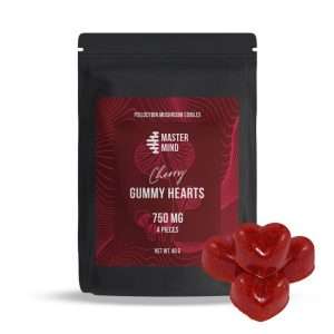 MasterMind – Cherry Gummy Hearts ~ 3000mg