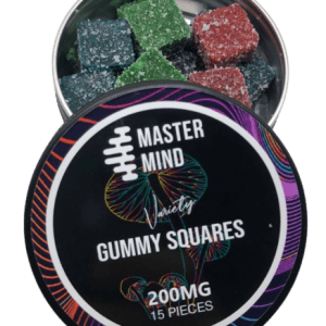 MasterMind - Sour Gummy Squares ~ 3000mg