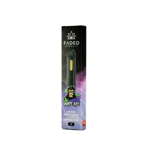 Faded Extracts Shatter – Grape Ape ~ 2mL Live Resin Disposable Pen