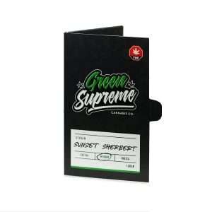 Green Supreme – Shatter ~ Sunset Sherbert