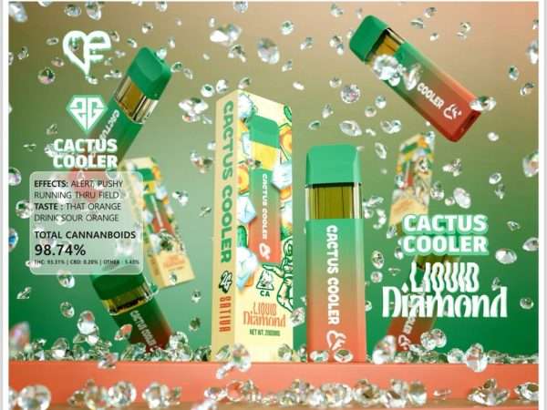 Liquid Diamond byfavorites – 2g Disposable Vape Pen ~ Cactus Cooler