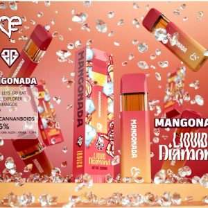 Liquid Diamond byfavorites – 2g Disposable Vape Pen ~ MangoNada