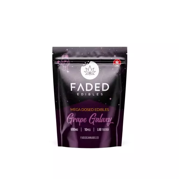Faded Cannabis Co. – Grape Galaxy Astronauts ~ 600mg